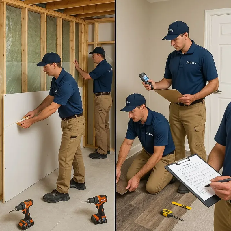 Repairs and Reconstruction process in Southside, AL