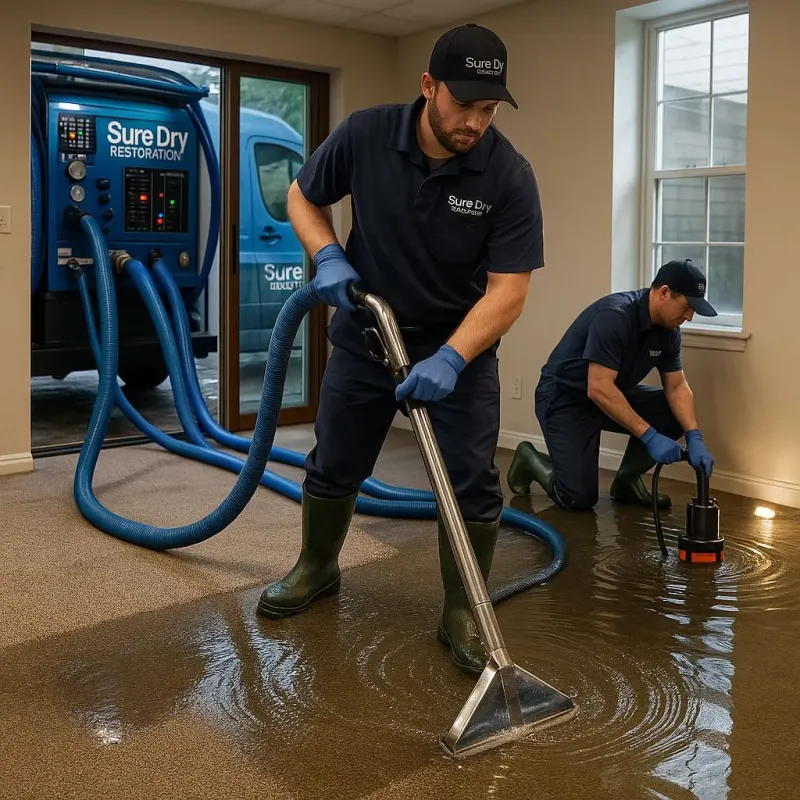 Water Extraction and Removal process in Southside, AL